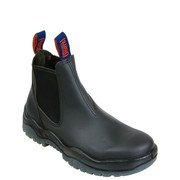Mongrel Boots 916020 Black Oil Kip Non-Safety V-Cut Elastic Sided Boot