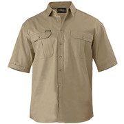 Bisley BS1433 Original Cotton Drill Shirt - Short Sleeve 