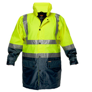 Prime Mover MJ208 (Port West) Fleece Lined Wet Weather Jacket With Tape