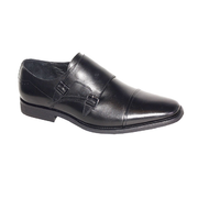 Slatters Newport Shoe in Black