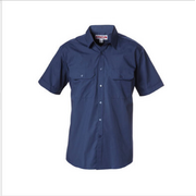 Hard Yakka Y07591 Permanent Press Poly Cotton Shirt Short Sleeve