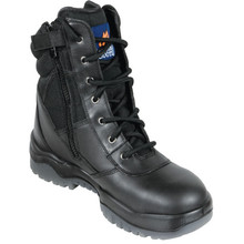 Mongrel Boots 951020 Black Non-Safety High Leg ZipSider Boot