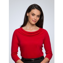 City Collection 2226 Eva 3/4 Sleeve Knit Top