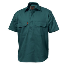 King Gee K04060 Closed Front Drill Shirt S/S