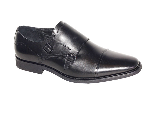 Slatters Newport Shoe in Black