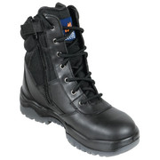 Mongrel Boots 251020 Black High leg Zip Sider Boot