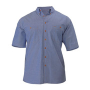 Bisley B71407 Chambray Shirt - Short Sleeve 