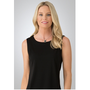 City Collection 2292 Smart Sleeveless Knit Top
