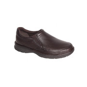 Slatters Accord Shoe in Teak