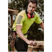 Syzmik ZH320 Mens Hi Vis Komodo Polo S/S