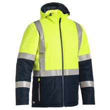 Bisley BJ6929HT Taped Hi Vis Puffer Jacket