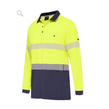 King Gee K54225 Workcool Hyperfreeze Spliced Taped Polo L/S